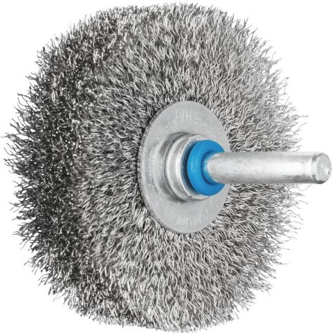 PFERD MOUNTED WHEEL BRUSH CRIMPED S/STEEL 60X15X6MM RBU 0.20 SG